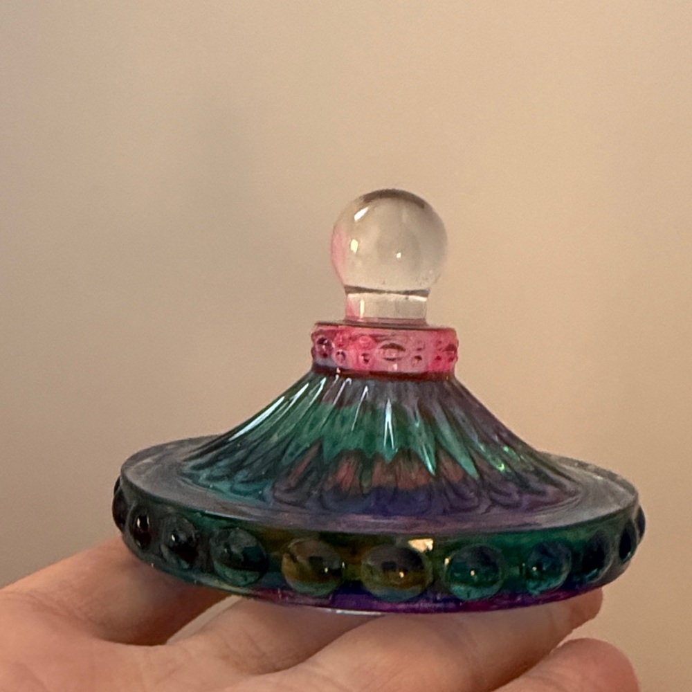 Unique Resin A Colorful Art Jar - Picture 5 of 14